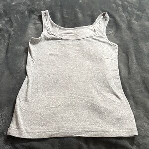 a.n.a Light Gray Women's Tank Top
